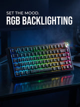 AULA F75 HE magnetic gaming keyboard with RGB backlighting